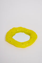 Bubbly glass mirrors