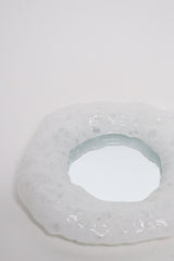 Bubbly glass mirrors