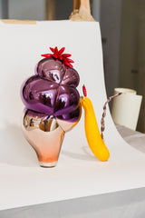 Glass bubble with silvering