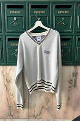 Mestre studio blue alphabet sweater