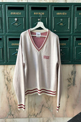 Mestre studio red alphabet sweater