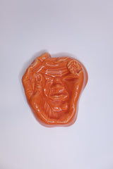 Orange face dish mazagran