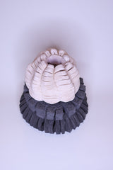 Sponge stacked sculpture Margarida Lopes Pereira