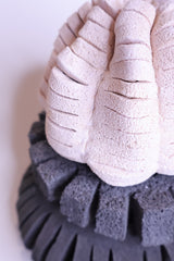 Sponge stacked sculpture Margarida Lopes Pereira