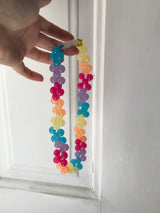 Unique colourful dog collar