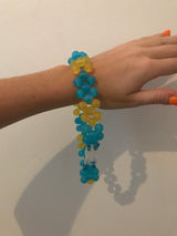 Unique colourful dog collar