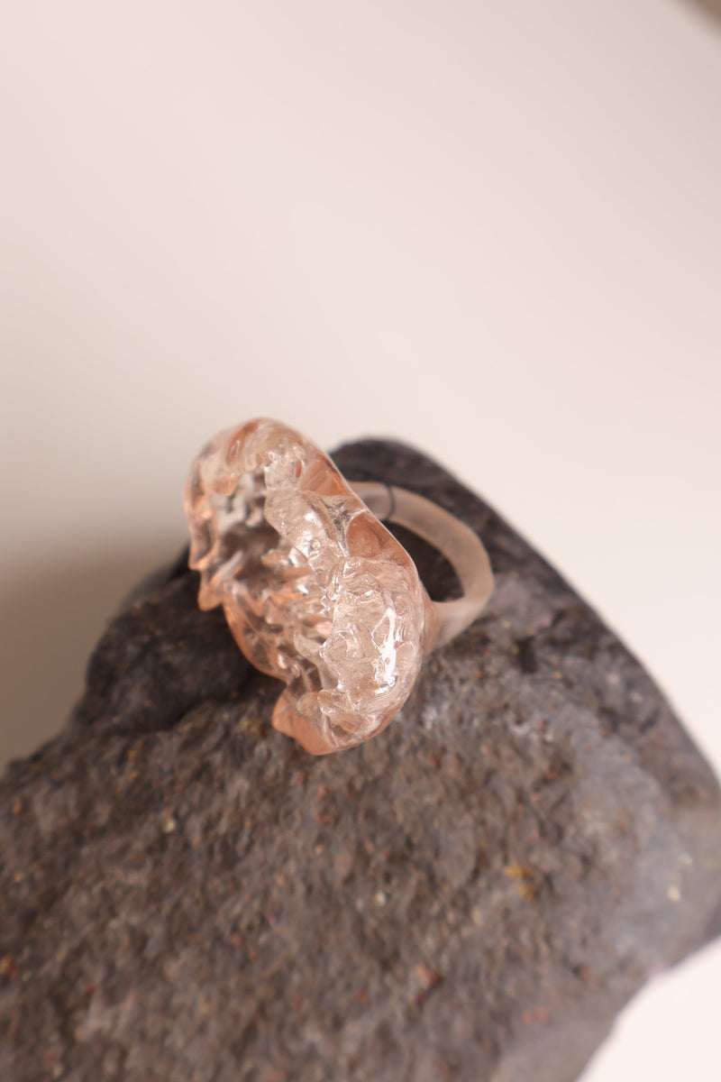 3D printed ring pink side Fedor Godunov