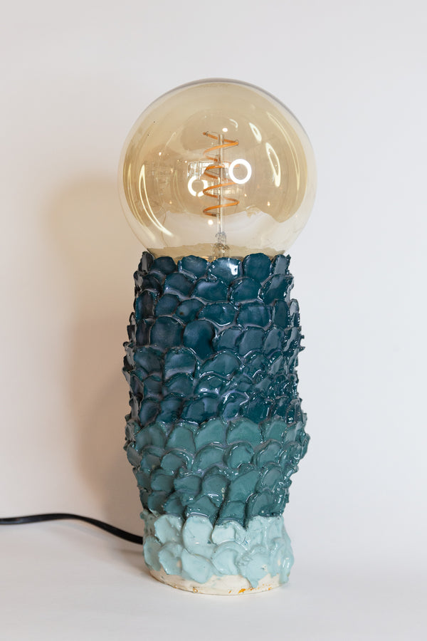 Blue lamp Têpê Ceramics