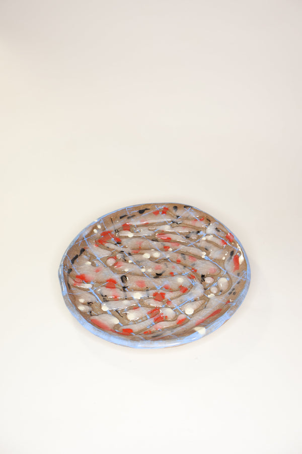 Glaze design plate Hello elleonor 