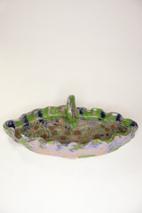 Green ceramic statement piece elizabeth prentis