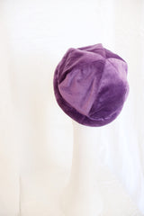 Purple basic hat