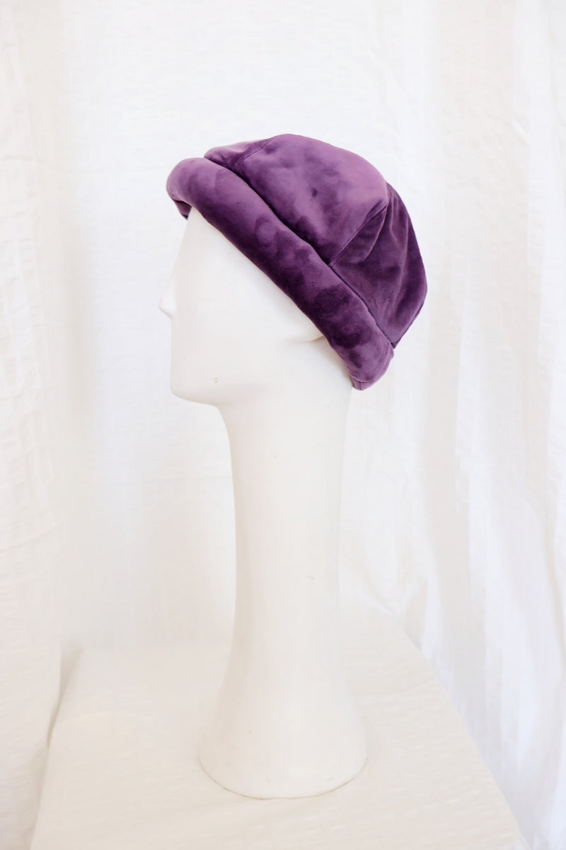 Purple basic hat