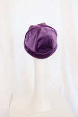 Purple basic hat