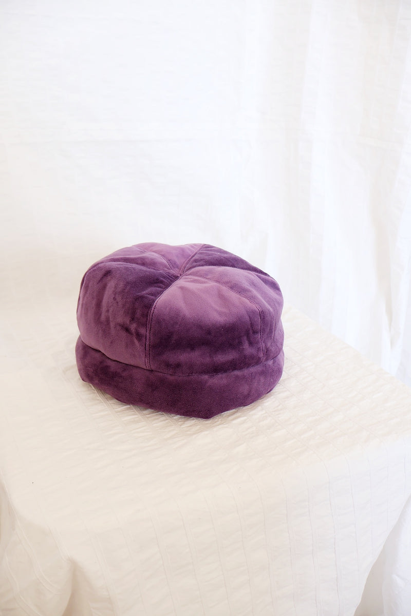 Purple basic hat