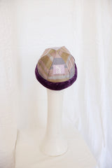 Purple basic hat