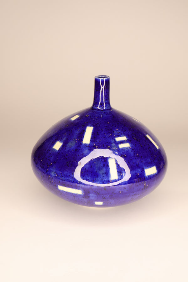 Blue Orbit Vase