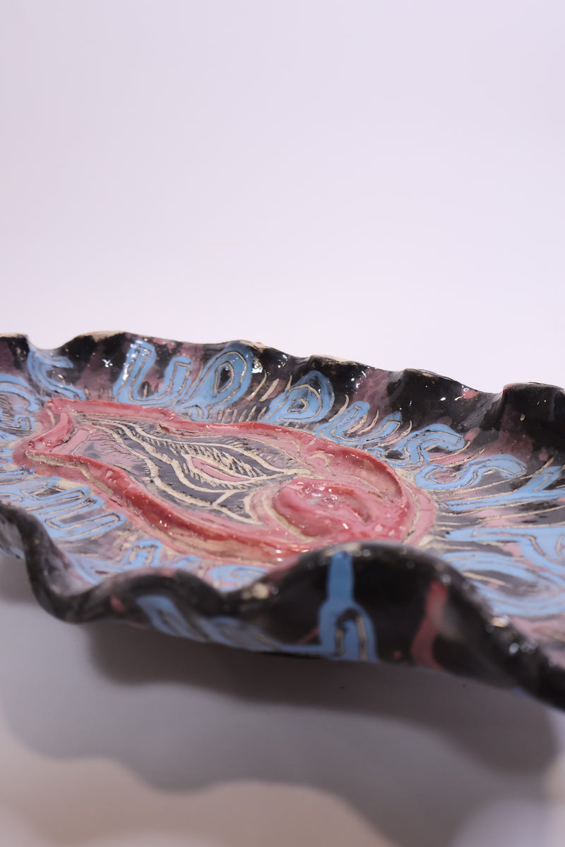 “Power” Ceramic Plate