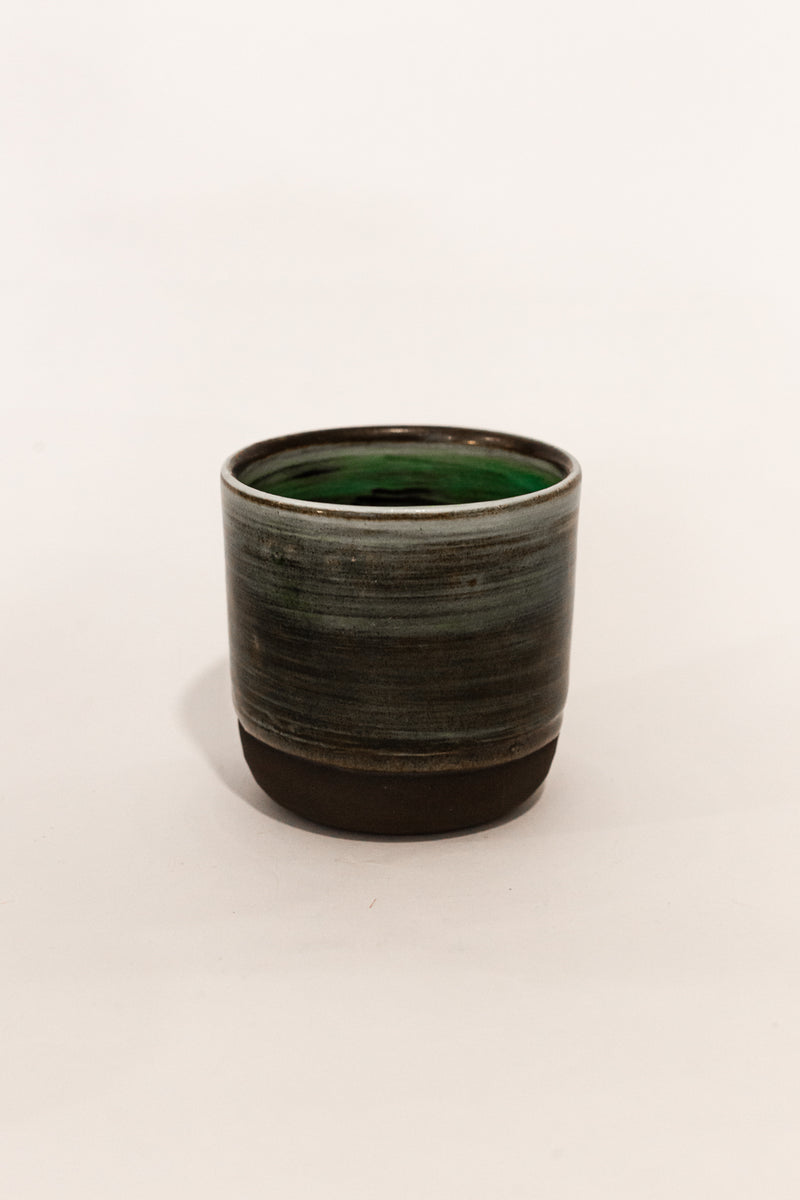 Green/brown cup