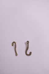 Question Mark Silver Earrings