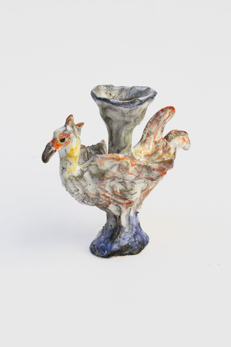 Rooster candle holder Felipa Almeida