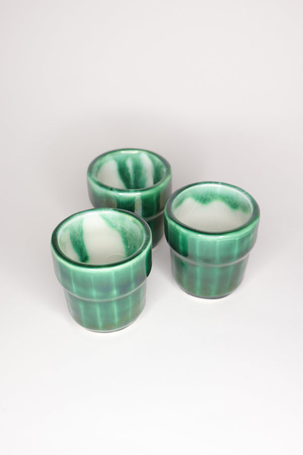 Small panel cup green Eveliina Tahvanainen