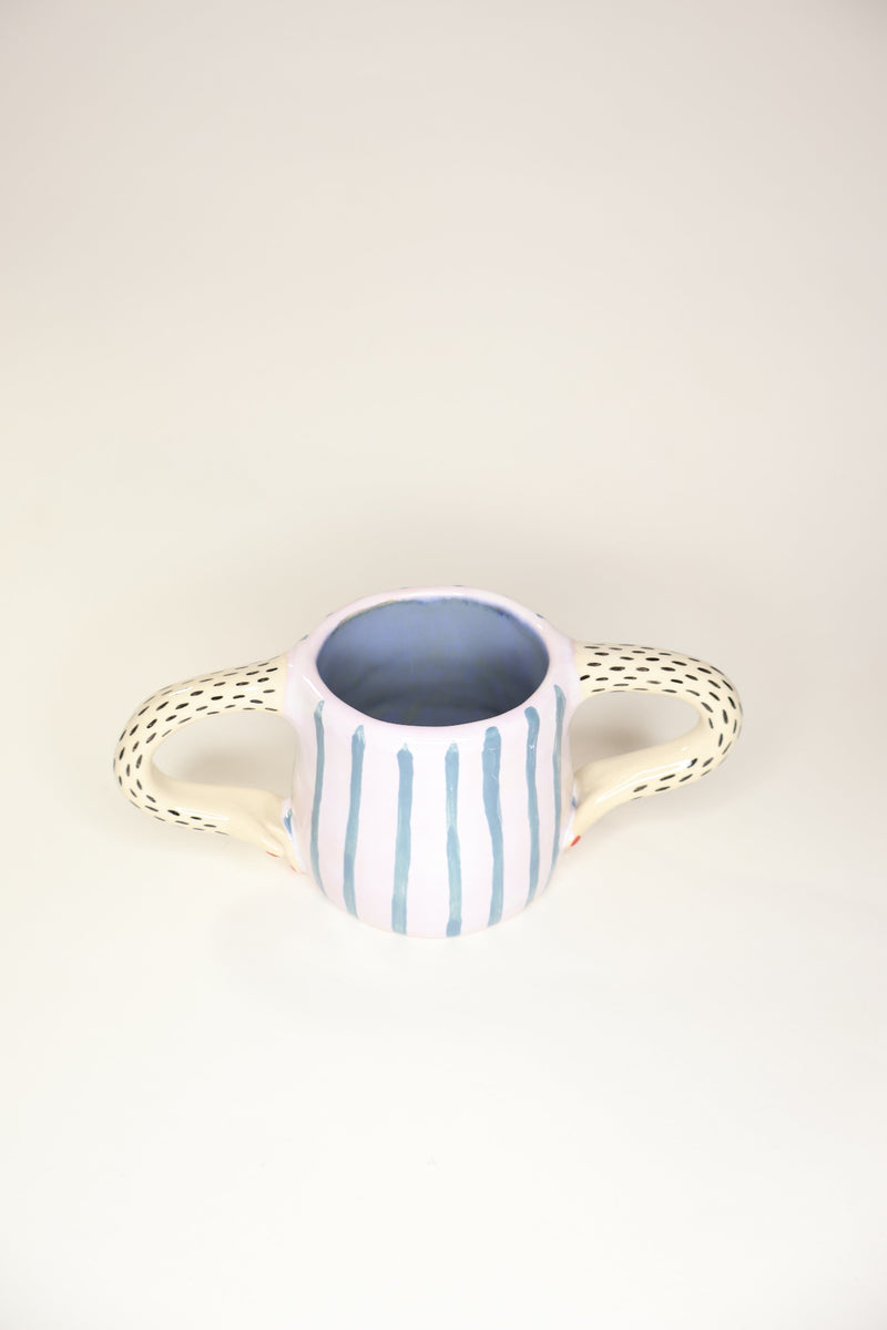 Wolkje striped arms mug