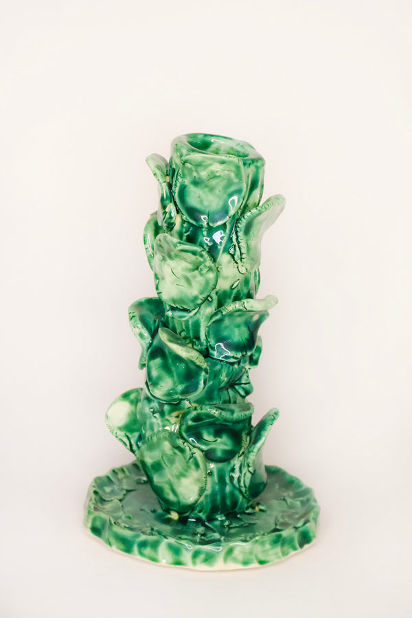 Green Candleholder