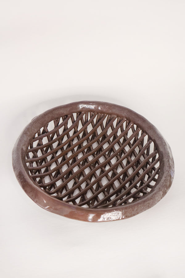 Ceramic Knitted Basket