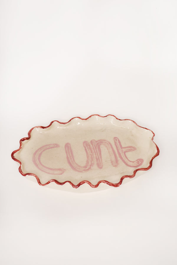 Cunt Decorative Plate