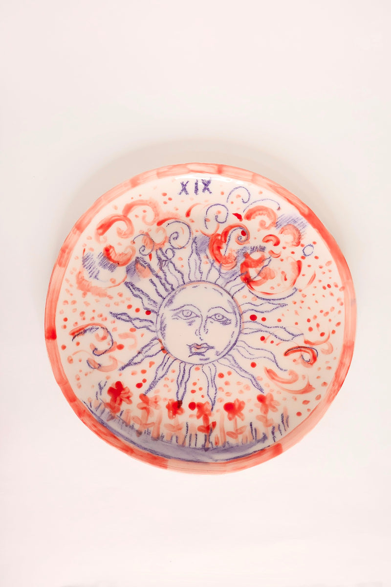 The Sun Decorative Plate